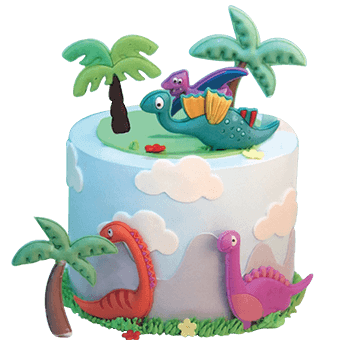 Choc-Decor® Mold Dinosaur Park QCS-16