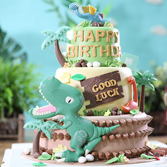 Choc-Decor® Mold  Dinosaur Park  QCS-75