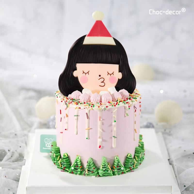 Choc-Decor® Mold Christmas Girl QCS-24