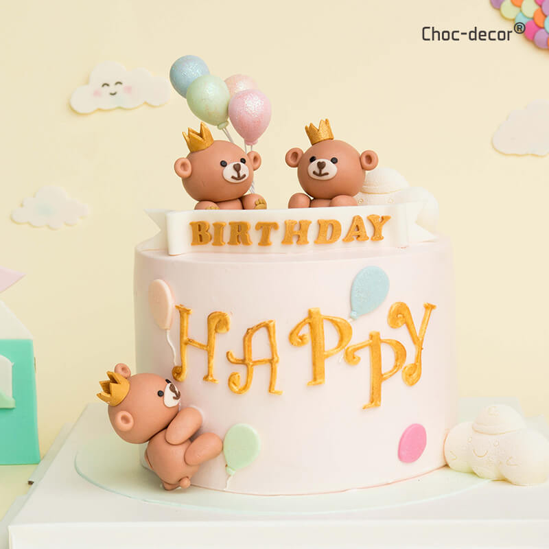 Choc-Decor® Mold  Crown Bear QCS-30